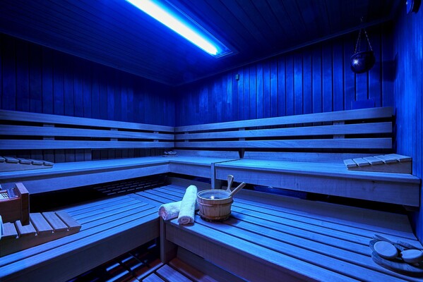 Wellnessbereich - Sauna im Gästehaus Strasser