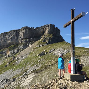 Gipfelkreuz Hahnenköpfle