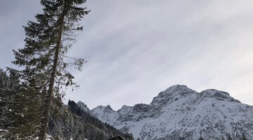 Winterwanderweg im Bärgunttal